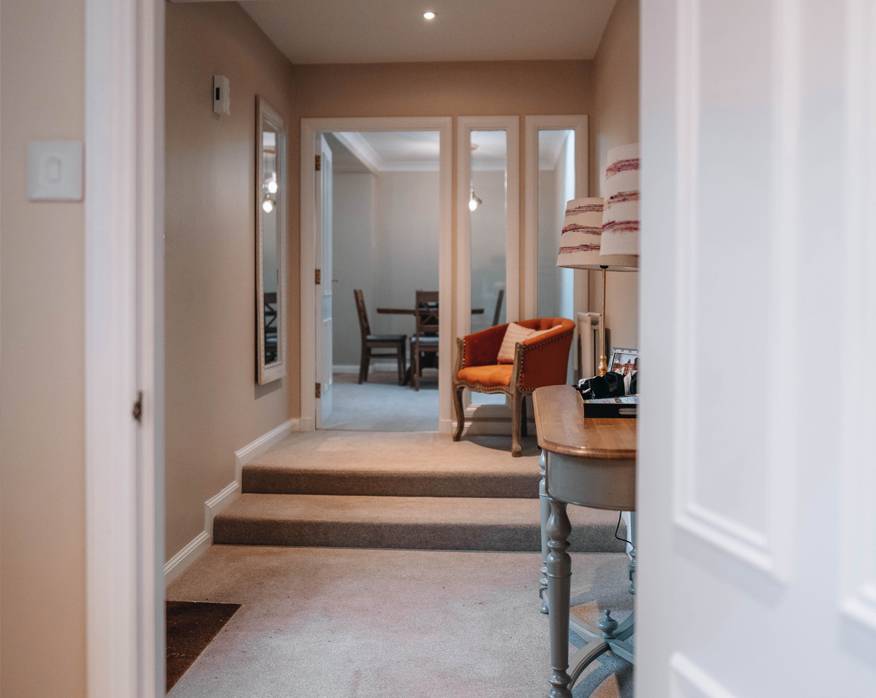 Kinmount House Cottage Hallway