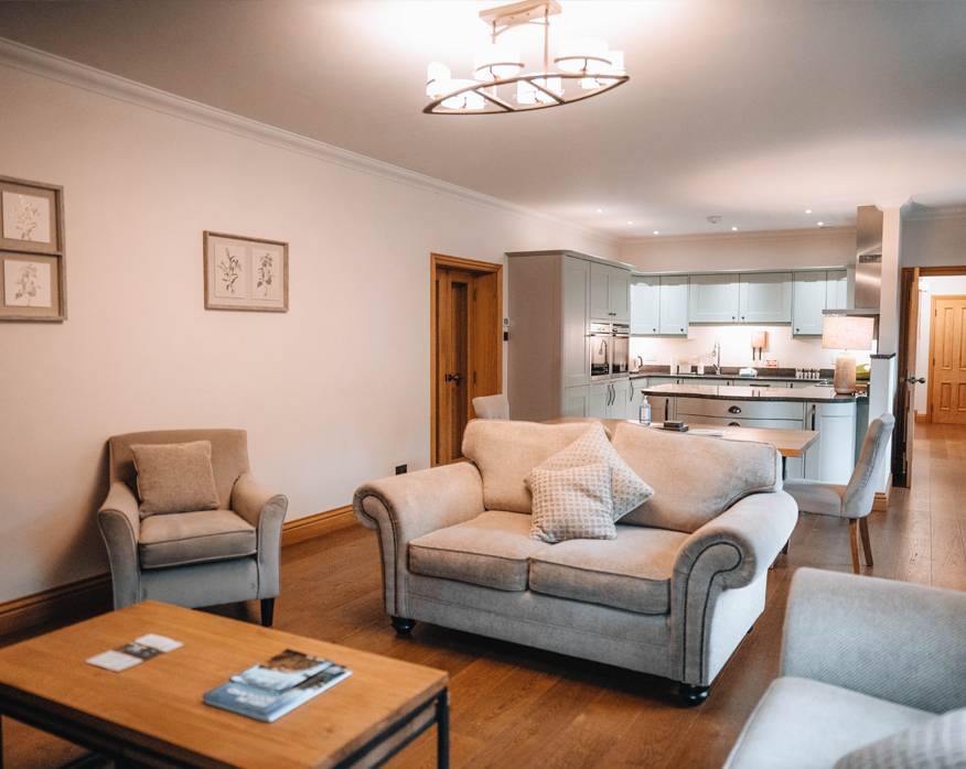 Kinmount House Cottage Livingroom