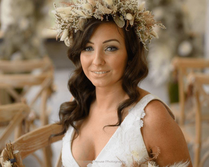 Kinmount House Orangery Bride